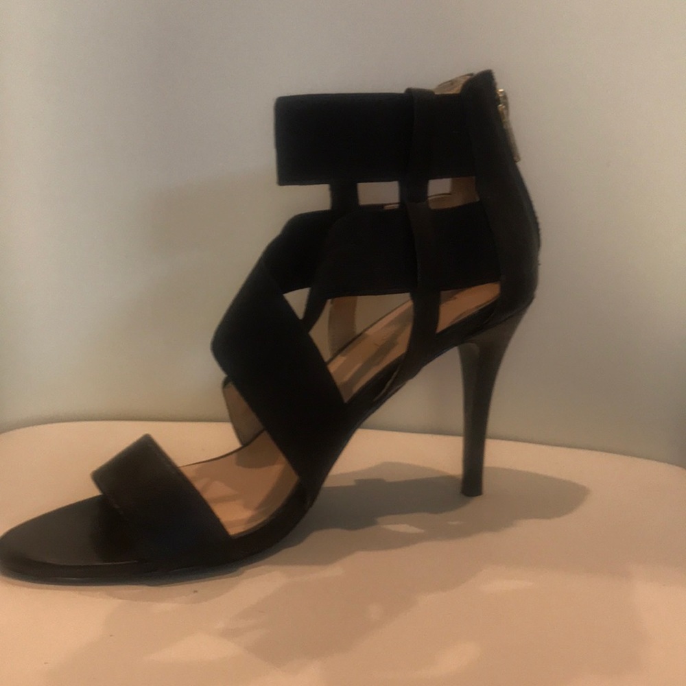 Nine West Daelin sandals black Sz 6.5